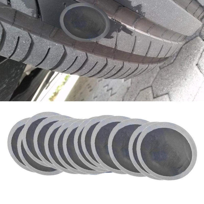 Aramox Tire Repair Patch, 200Pcs/Box 32mm Car Round Rubber Tire Tyre Puncture Repair Cold Patch Tubeless Patches - Image 2